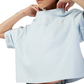 Womens Wordmark Premium Crop Tee