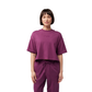 Womens Wordmark Premium Crop Tee