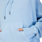 Womens Wordmark Oversized Pullover Hoodie