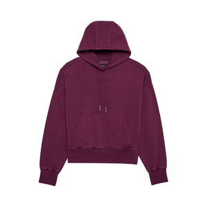 Womens Wordmark Oversized Pullover Hoodie