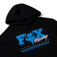 Womens Checker Fleece Pullover