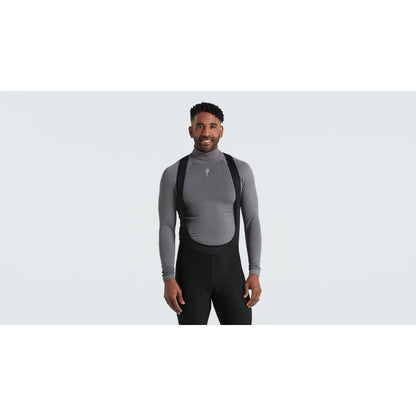 Men's Seamless Roll Neck Long Sleeve Base Layer
