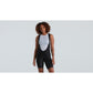 ADV SWAT BIB SHORT WMN BLK XS