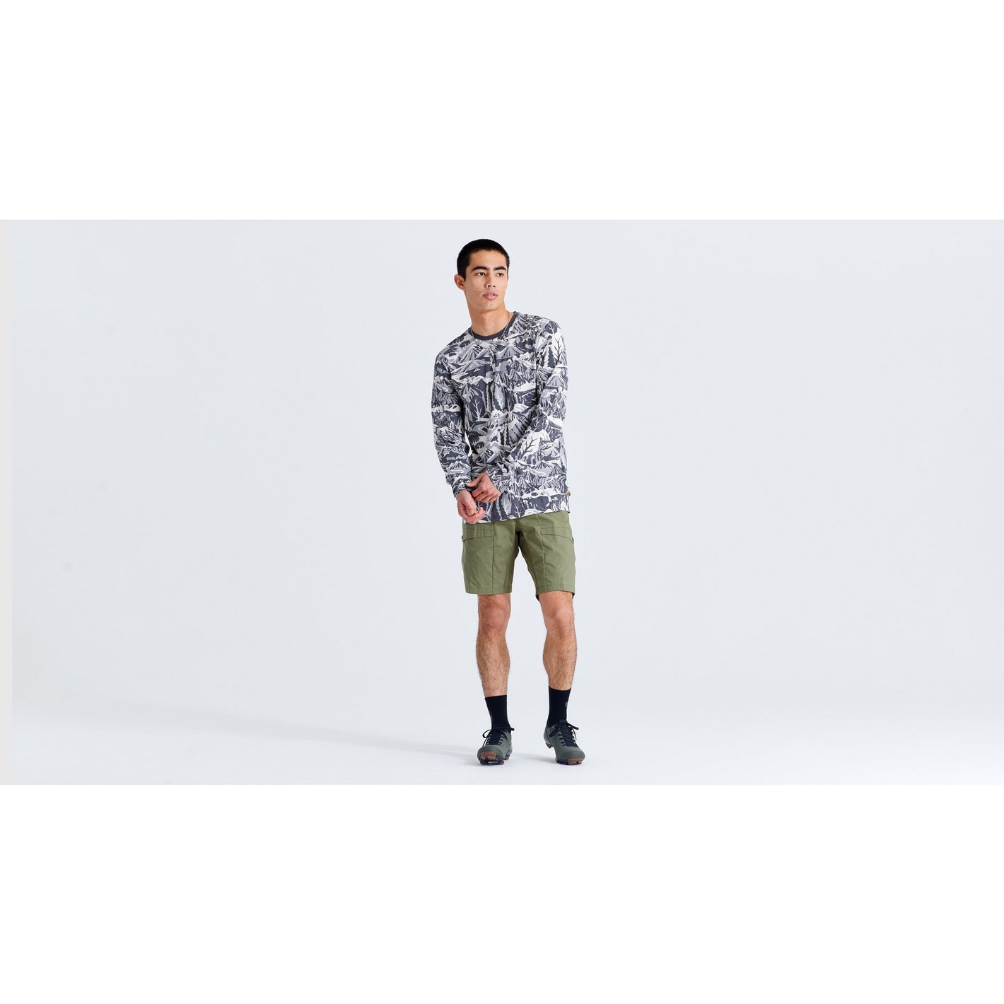 Men's Specialized/Fjällräven Cotton Caliswe Long Sleeve Tee