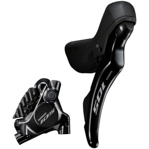 105 ST-R7120 Shift/Brake Lever with BR-R7170 Disc Brake Caliper