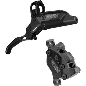 Maven Silver 4-Piston Disc Brake and Lever B1