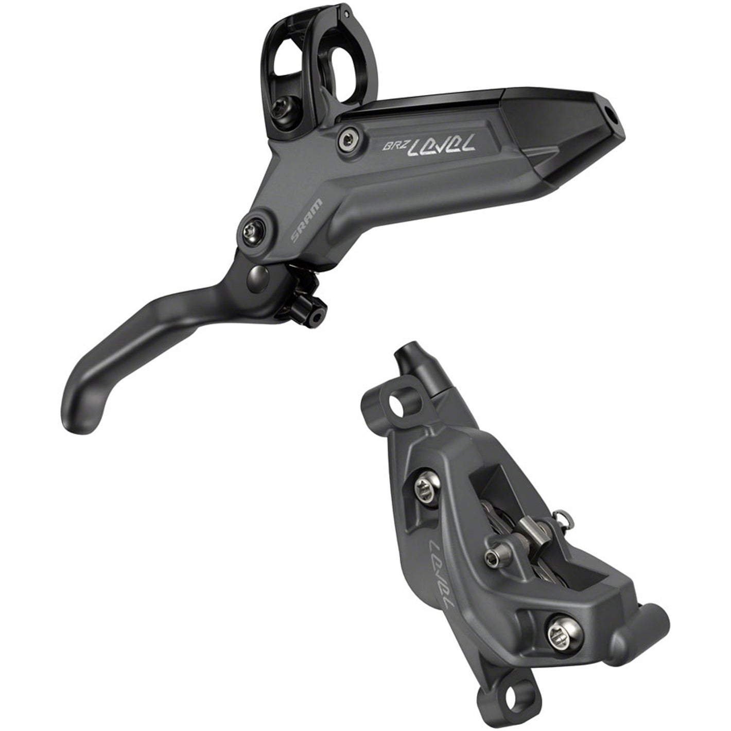 Level Bronze Stealth 4-Piston Disc Brake and Lever