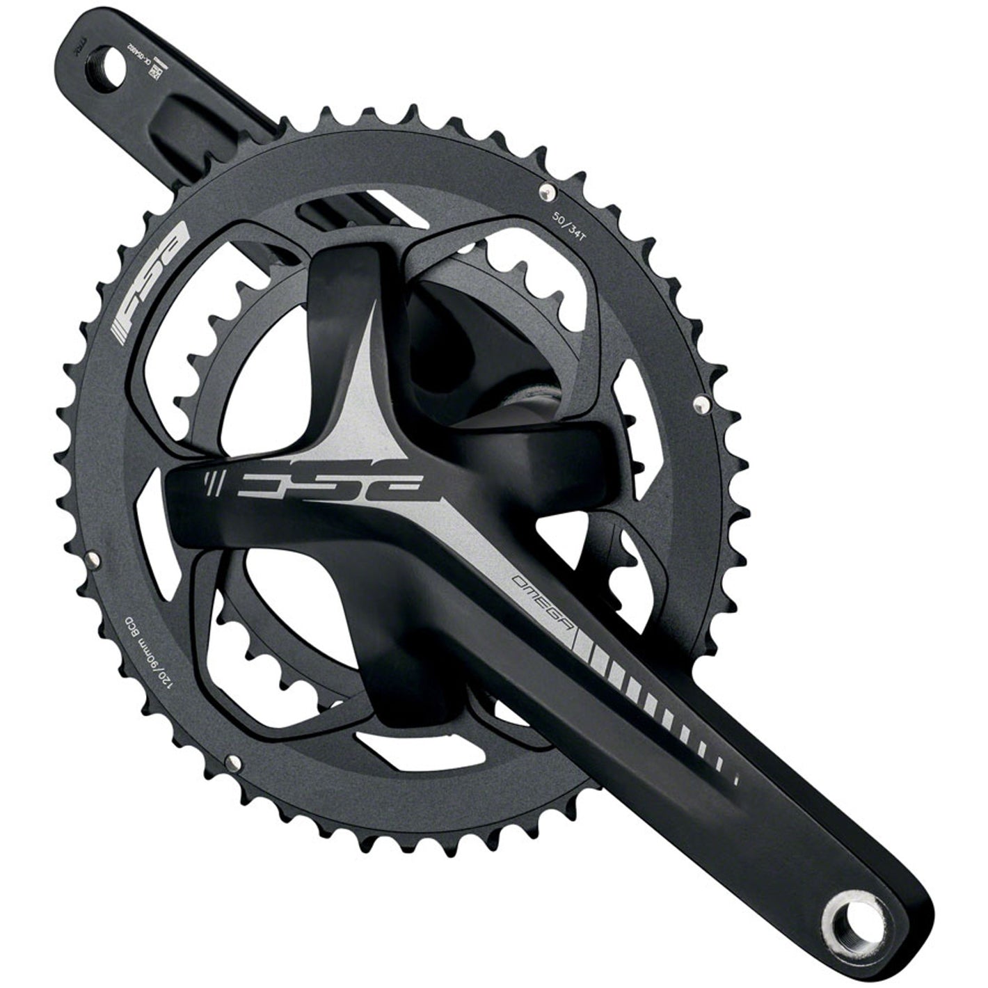 Omega 2x Crankset