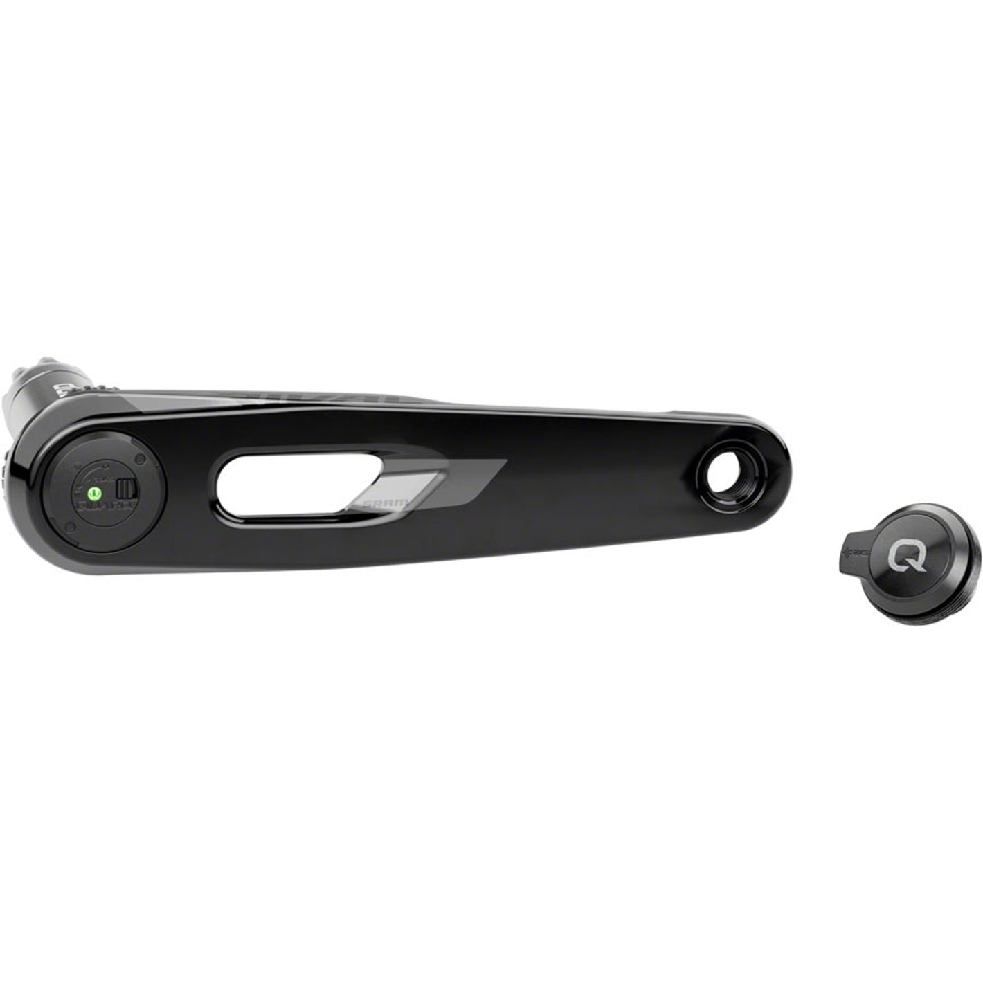 Rival AXS Wide Left Crank Arm and Power Meter Spindle Assembly E1