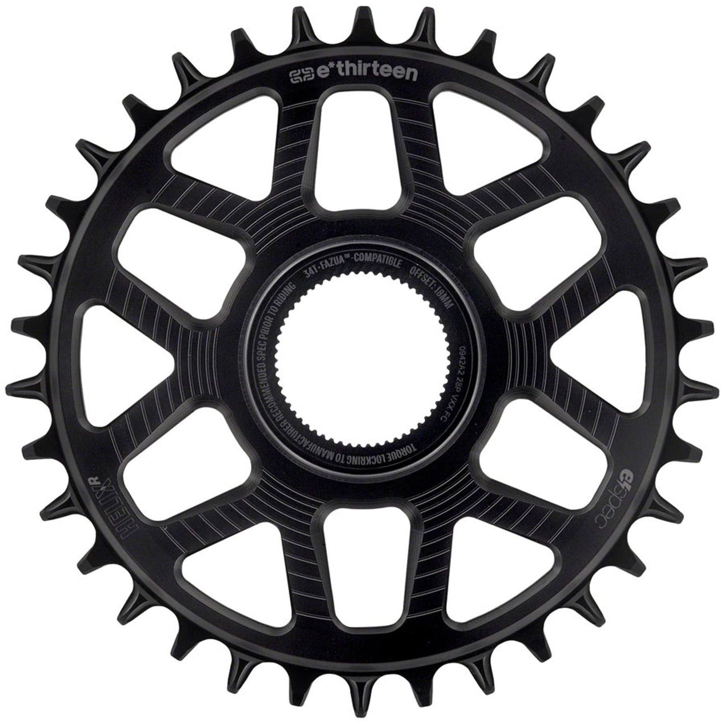 Helix Race E*Spec Fazua Ride 60 Aluminum Chainring