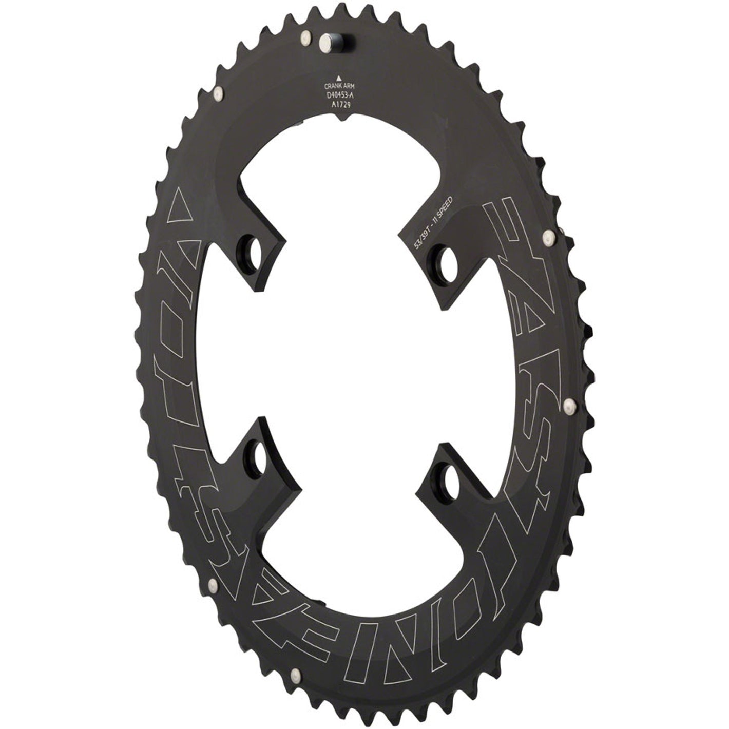 Asymmetric 11-Speed Chainring