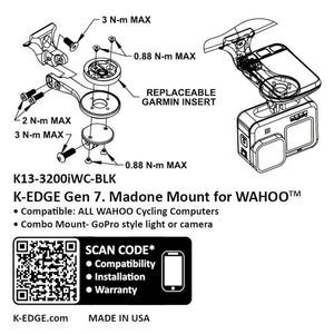 Wahoo Gen 7 Madone Combo Mount