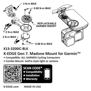 Garmin Gen 7 Madone Combo Mount