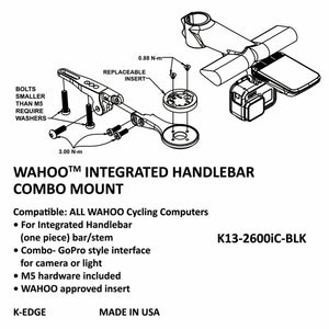 Wahoo Integrated Handlebar System Combo Mount