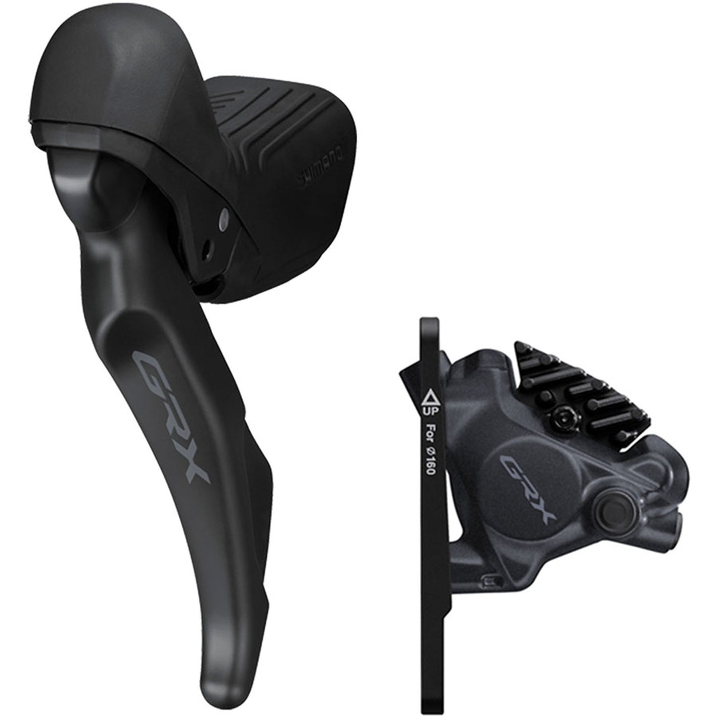 GRX ST-RX610 Shifter/Brake Lever with BR-RX410 Disc Brake Caliper