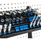 JH-3 Wall-Mounted Socket, Bit & Torque Tool Organizer