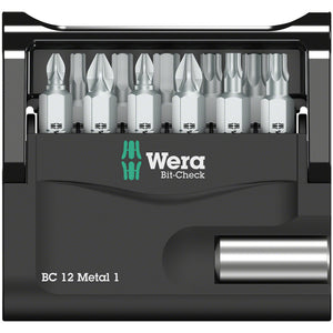 Bit-Check 12 Metal Bit 1 Bit Holder & Bit Set