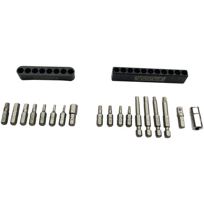 Hex & Torx Bit 18-Piece Set