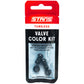 Tubeless Valve Cap Color Kit